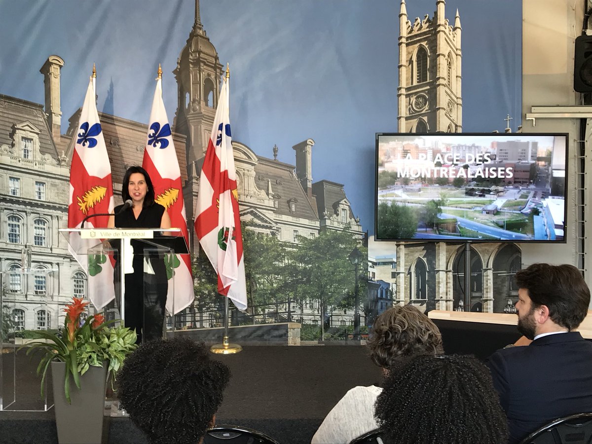 CHUM (@chumontreal) on Twitter photo C’est dans notre cour! La mairesse de <a href="/MTL_Ville/">Ville de Montréal</a> dévoilé aujourd’hui les plans d’aménagement de la place des montréalaise située tout juste derrière le #CHUM. Félicitations @lemayonline <a href="/SNCLavalin/">@SNCLavalin</a> et Angela Silver #designmtl #architecture C’est dans notre cour! La mairesse de <a href="/MTL_Ville/">Ville de Montréal</a> dévoilé aujourd’hui les plans d’aménagement de la place des montréalaise située tout juste derrière le #CHUM. Félicitations @lemayonline <a href="/SNCLavalin/">@SNCLavalin</a> et Angela Silver #designmtl #architecture