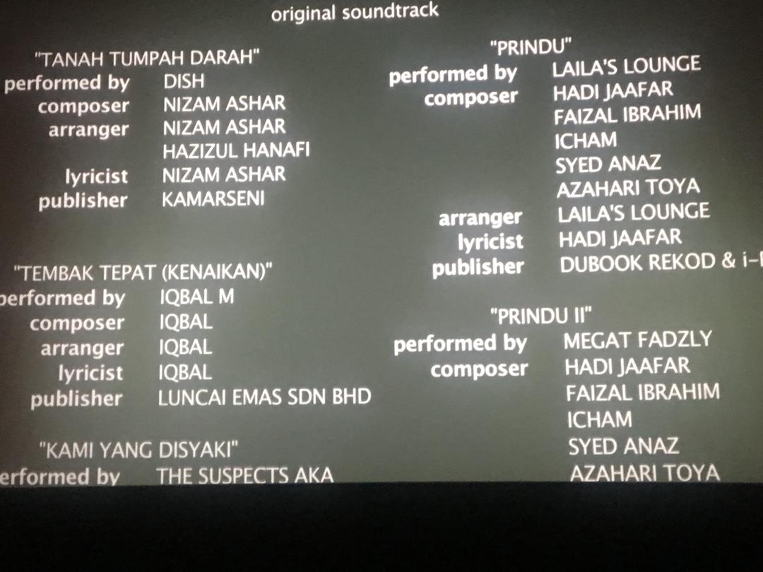 Kami amat berbesar hati &amp; bangga kerana dapat menyumbangkan muzik kami untuk filem #OneTwoJaga. 

Jangan lepaskan peluang untuk menonton filem yang mungkin satu hari nanti akan dikenang sebagai filem yang memecahkan pintu kebiasaan sinema Malaysia.

#sapotlokal
#inikitapunya