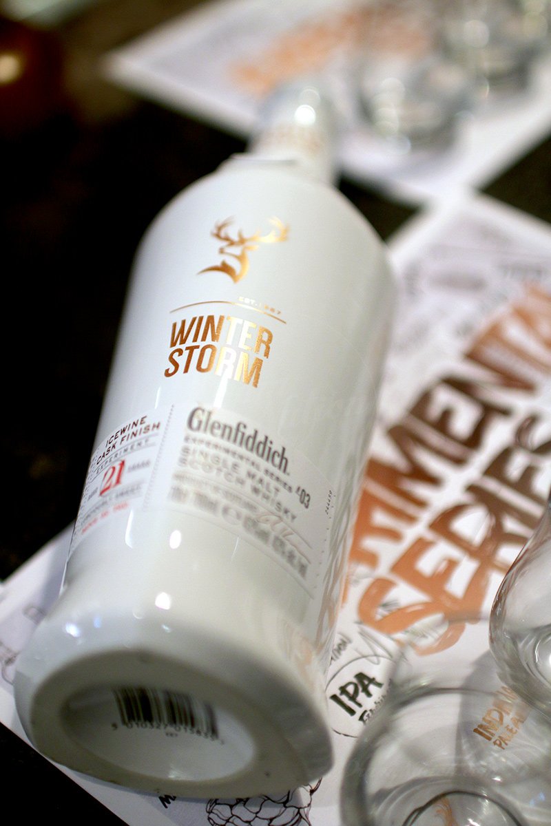 Last night we got to not only try the <a href="/GlenfiddichSMW/">Glenfiddich Whisky</a> Winter Storm but also the siblings IPA Cask and Project XX side by side. Here’s to the Experimental Series #gfexperiments