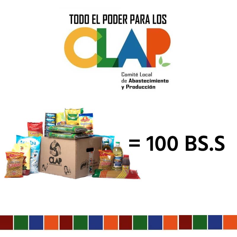 FreddyBernal's tweet image. Se informa a los Estados Mayores de los #CLAP que por instrucciones del VicePdte. Económico @TareckPSUV la caja #CLAP tendrá un valor de 100Bs.S los cuales serán cobrados a partir del 1 Octubre.
Con el Pdte. @NicolasMaduro seguiremos garantizando la protección de los venezolanos.