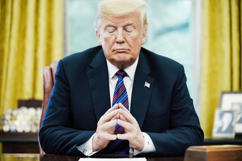 Slate's tweet photo. Trump’s own aides treat him like an incapacitated president. The only people who could stop this crisis pretend it doesn’t exist: https://t.co/R2Is0i20Ul https://t.co/yrhSDHSJmx