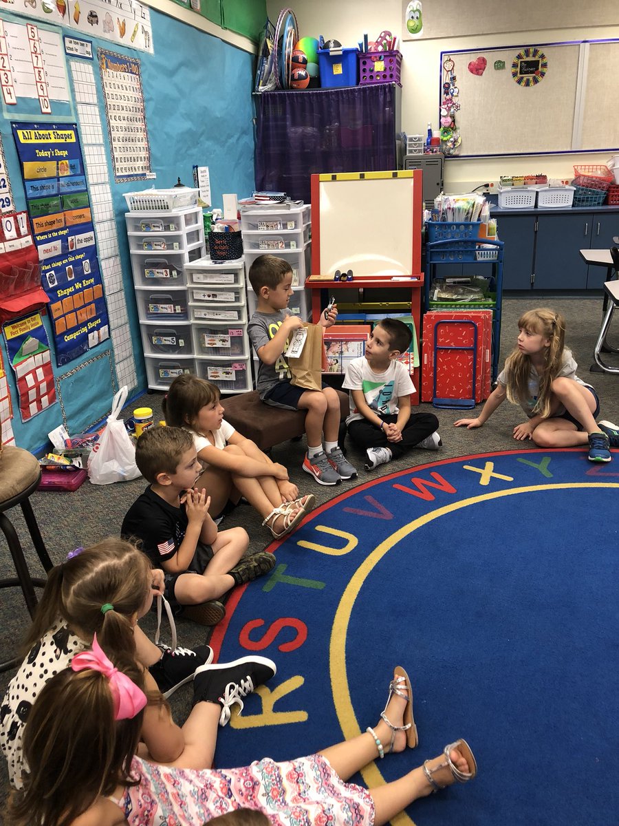 JRobinsonKinder's tweet image. We shared a little bit about ourselves! #GreatListeners #AboutMe #FirstDayofK