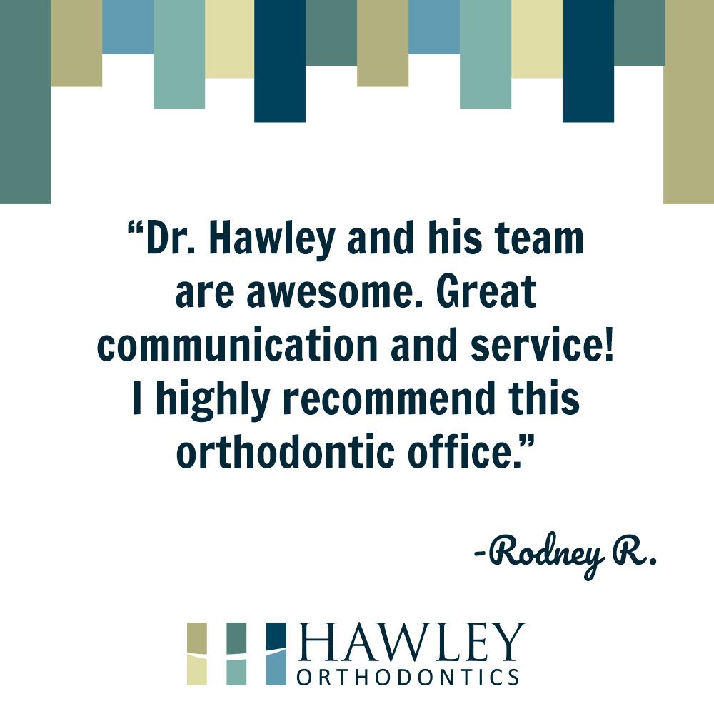Thank you for the great recommendation Rodney! We love hearing from our patients and always aim to provide clear communication! Visit hawleyorthodontics.com to book a free consult! 🙌 #HawleySmiles #HawleyOrthodontics