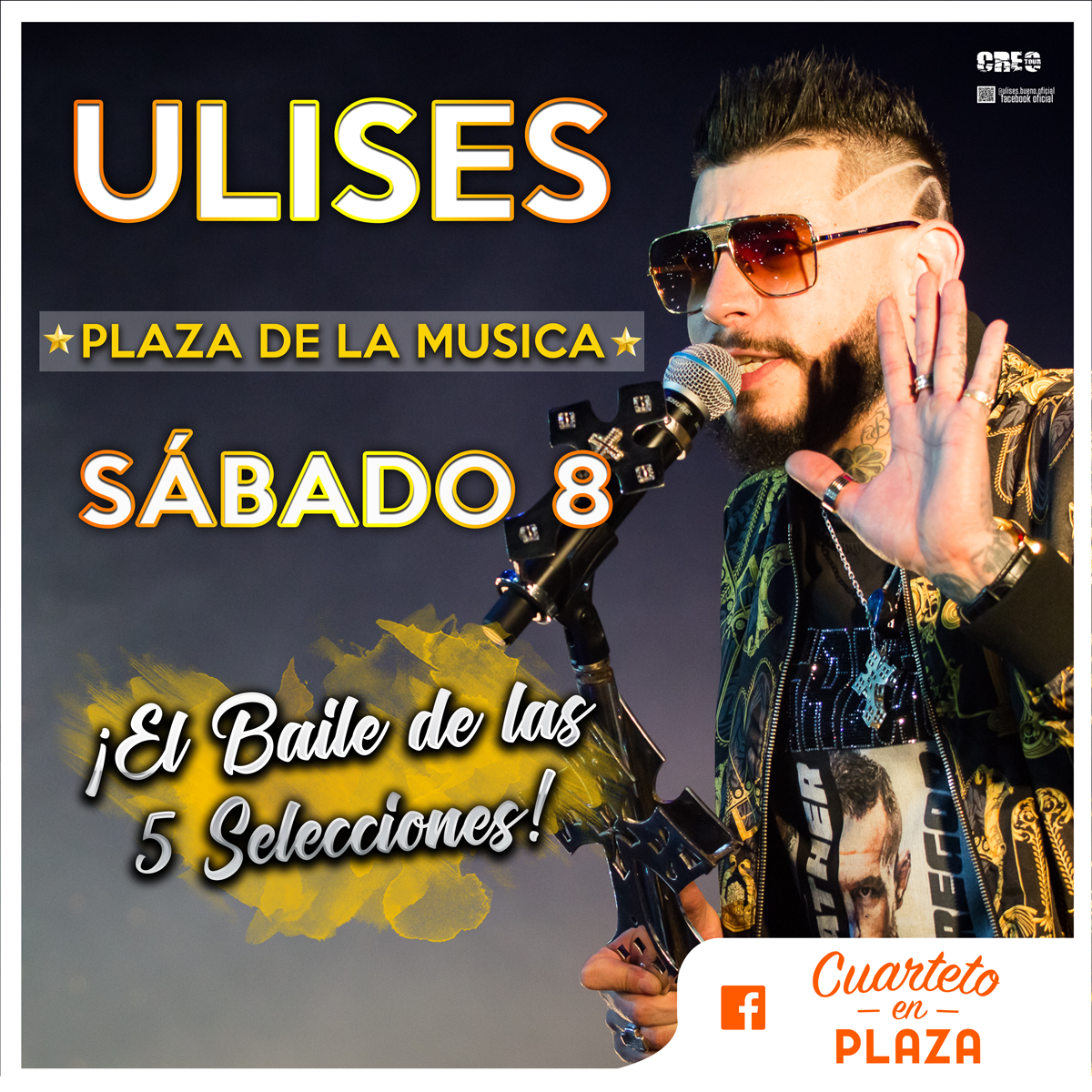 Este sábado La Plaza te trae un bailazo 🔥💃🕺🎶

<a href="/UlisesBuenoSOY/">Ulises Bueno ♱</a> se anima a las 5 selecciones!!! Y vos?