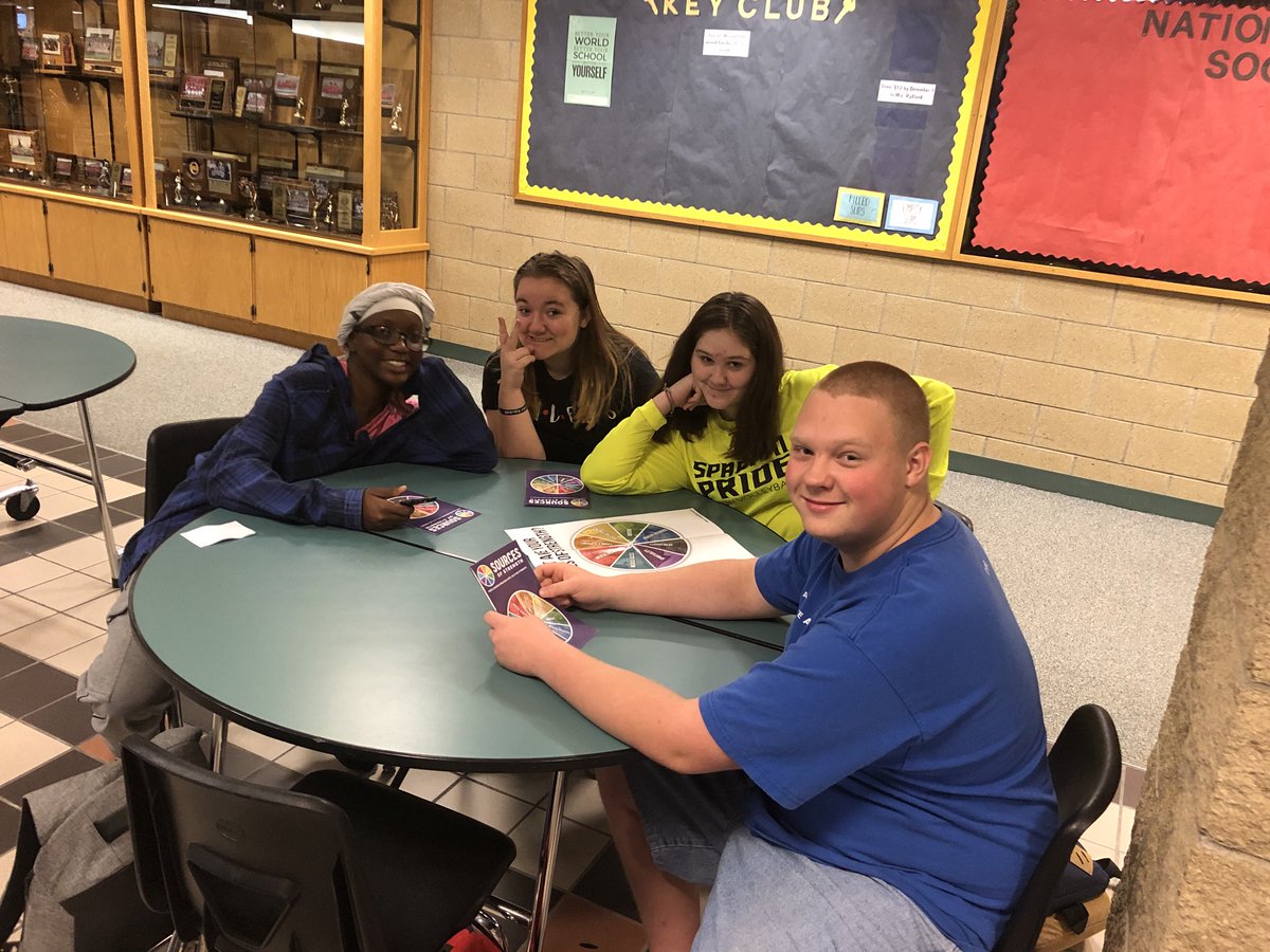 RRHS_Counseling's tweet image. Great turnout this morning for our 1st #SourcesOfStrength meeting of the year. Peer leaders spreading messages of #HopeHelpStrength @sourcesstrength #DareToRide