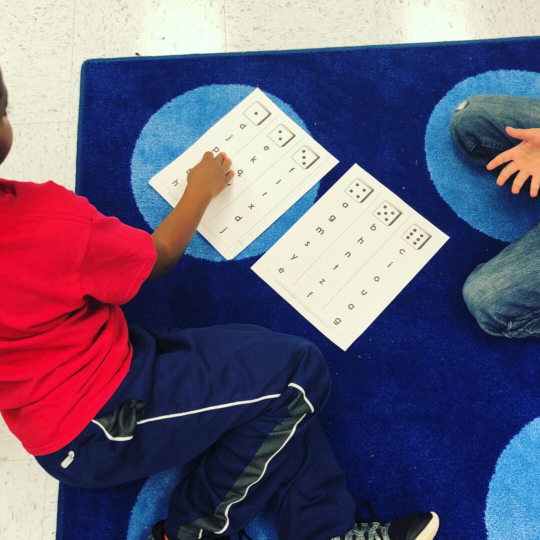 adaywithmsray's tweet photo. We were hard at work reviewing our letter sounds last week! This was such a fun and simple “game” for them to play! Students rolled the dice and then said the letter sounds in the corresponding column! https://t.co/tOFwqcVDEP