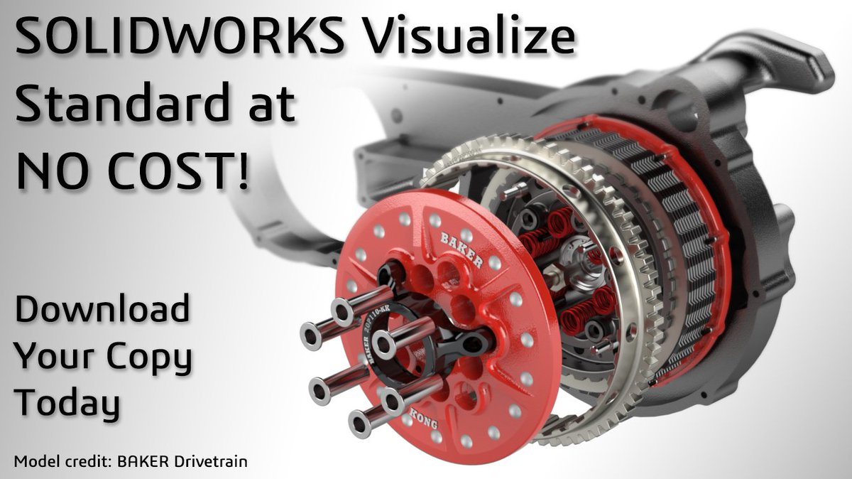 bhillner's tweet photo. Create impactful photo-quality content from your 3D models in seconds! Learn how to download your complimentary seat of #SOLIDWORKS Visualize Standard https://t.co/0ycMdWUmZM  #swvisualize #gettinvizzy https://t.co/G4AL8W3yMv