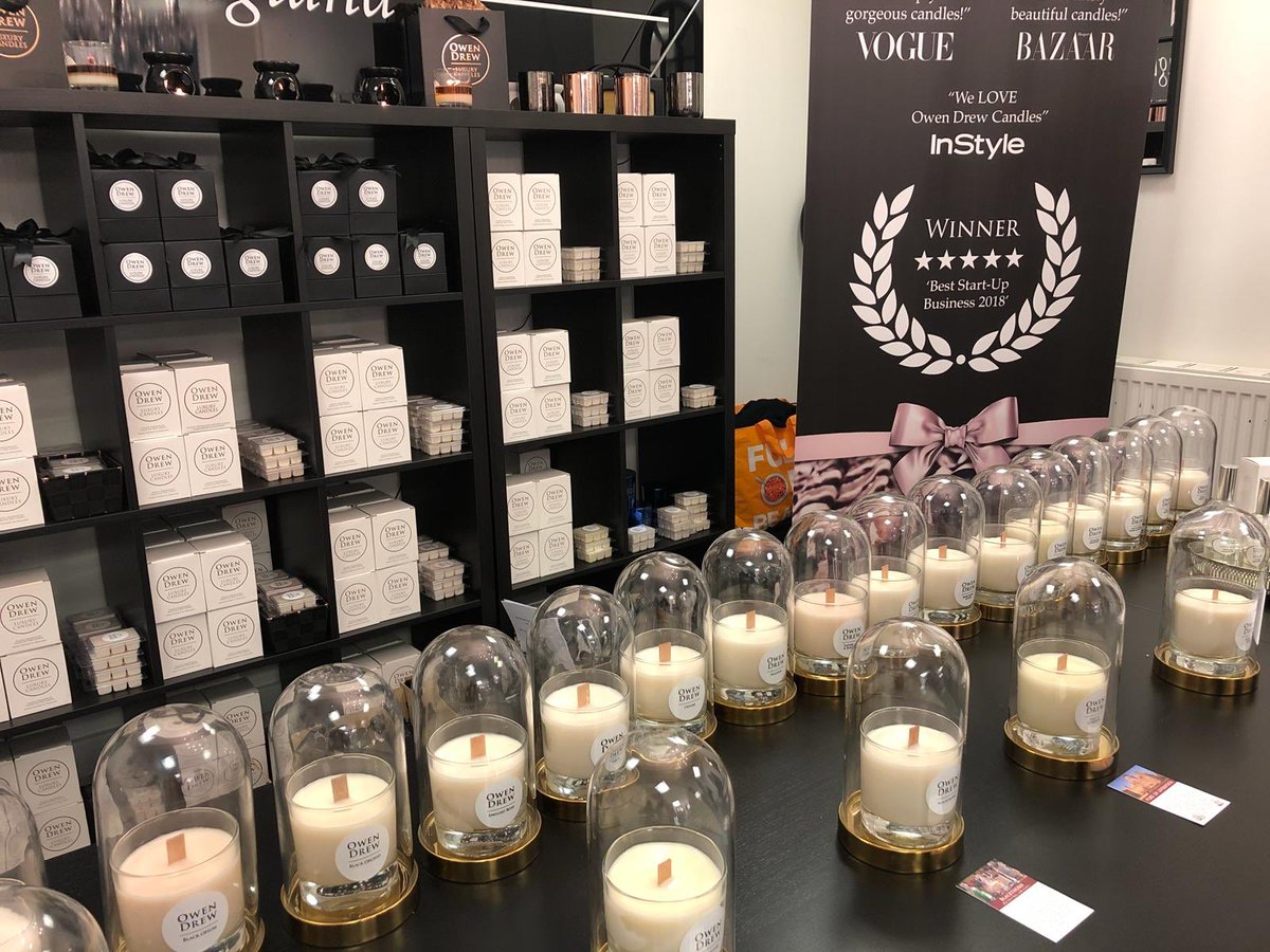 DMaradonna10's tweet photo. VIP Press launch for @owendrewcandles Gorgeous evening with some beautiful candles, amazing aroma 💕 #OwenDrew #myowendrewmoment 🥂 https://t.co/hMac5aeMg9