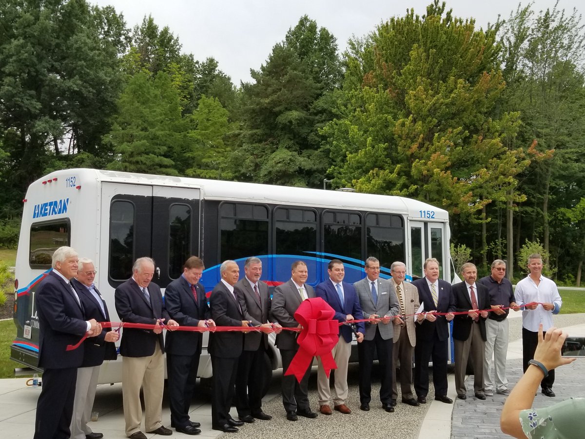 WWLCchamber's tweet image. Chamber members @Laketran and @LakelandCommCol made the new Lakeland Campus Loop shuttle route official this morning with a ribbon cutting ceremony.  Congratulations! Read the article from The News-Herald here --&amp;gt; lnkd.in/eJqzhkx

#ribboncutting #campusloop #community