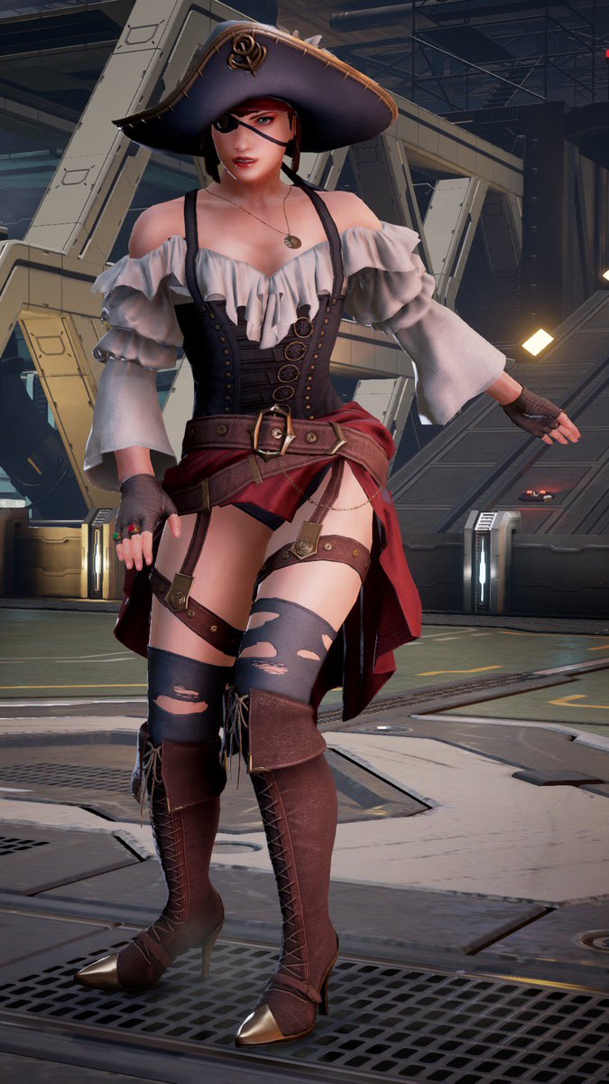 TEKKEN's tweet photo. Here are more screenshots for a closer look at her new costumes in #Tekken7 Season Pass 2! https://t.co/69QHwh5Erg