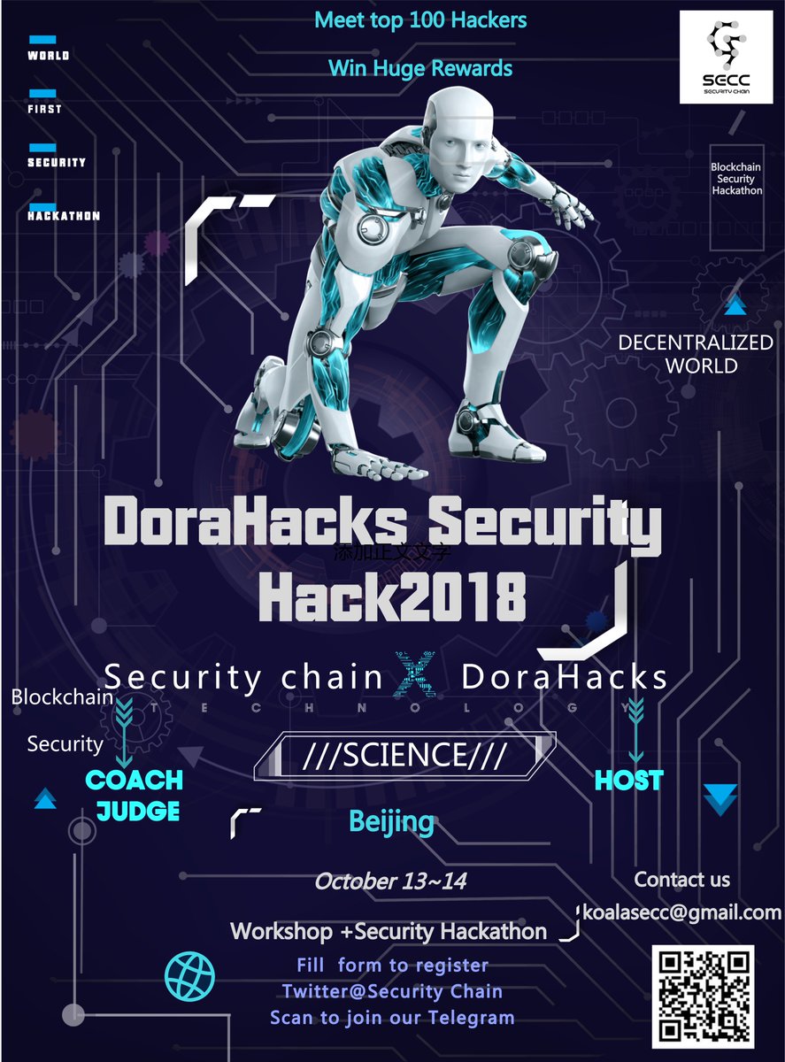 SECChain's tweet photo. Follow us, #retweet and get 50 #likes, or referrer for a top-100 #hacker, a #FreeTicket is for you to meet the pros! Limited places available, #FirstCome, #FirstServe! Please join us #ASAP! #SearchingMovie embraces #technology. We are also #searching for hackers! https://t.co/MklbByvBLC