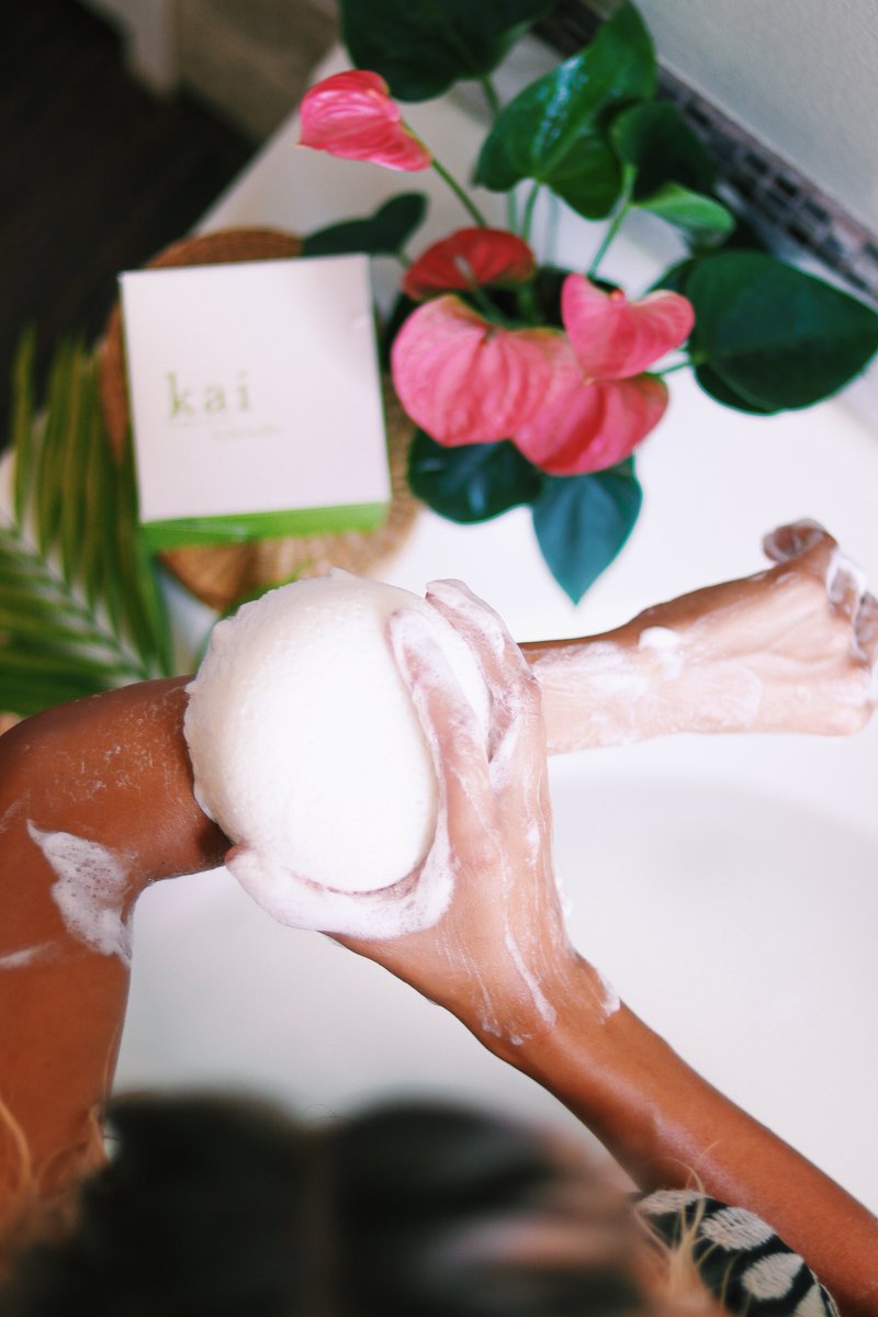 kaifragrance's tweet photo. "remember oprah’s favorite things?this sponge was one of hers—now, it’s one of mine." thank you, @PureWow for the glowing review of the kai body buffer! #bufferisback #purewow #productreview #cleanbeauty #showerthoughts https://t.co/o3FUiv5dkH https://t.co/aF6HyGH8v1