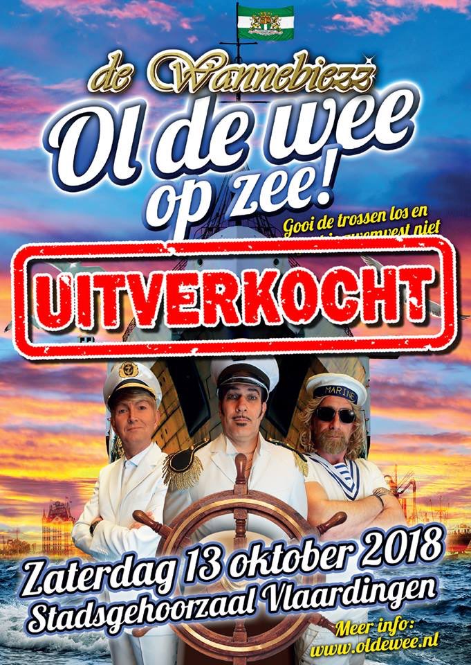 wannebiezz's tweet photo. En dat alleen met het bekend maken van de datum #trots #uitverkocht #oldewee #opzee @DeStadsVLD https://t.co/QbMK8mhpTy