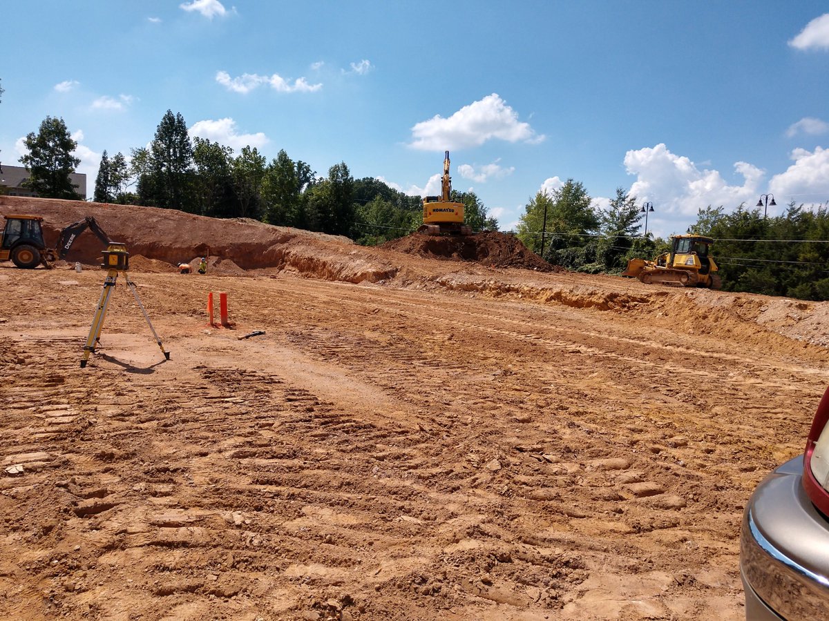 dcgcontractor's tweet photo. Site-work progress shots out at Church of the Apostles in Fairfax, VA! #Fairfax  #Construction #Church #commitment https://t.co/pJdbeU4GFs