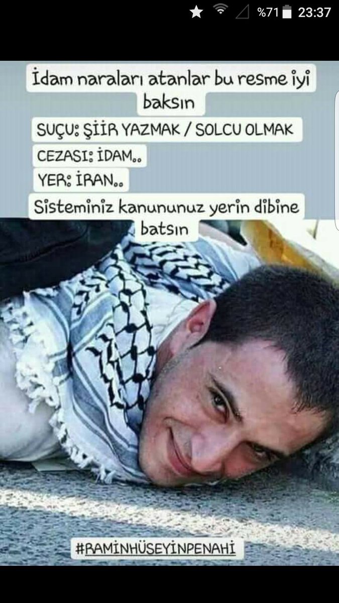 raperinim1's tweet photo. #Raminhüseyinpenahi 😞😔 https://t.co/KPvAsTKryo