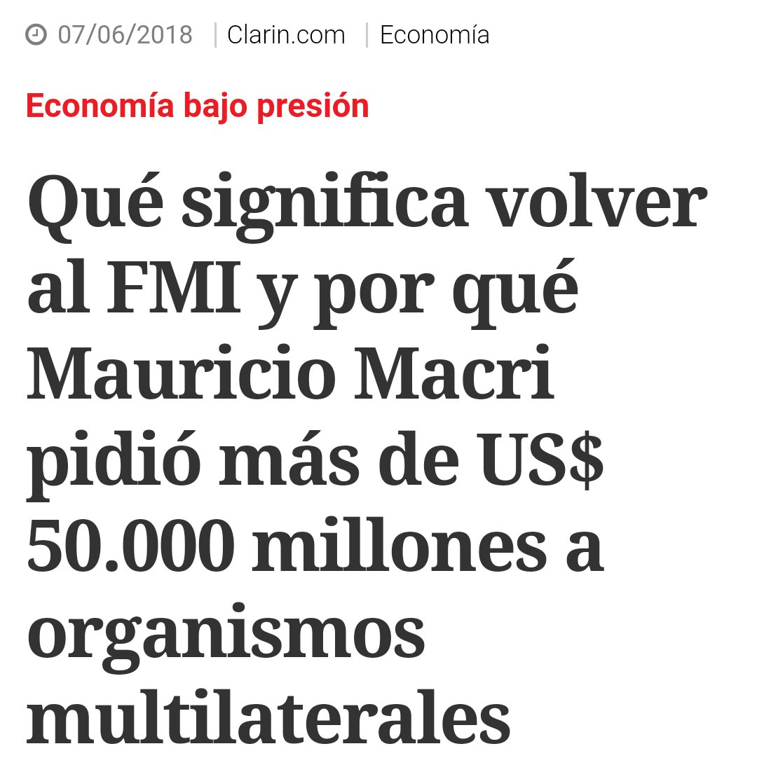 elo_camp's tweet photo. El gobierno de Néstor Kirchner saldo la deuda con el FMI en 2006

El gobierno de Cambiemos tomó deuda este año por 50 mil millones de dólares

#BuenJueves https://t.co/C6tebb0l1i
