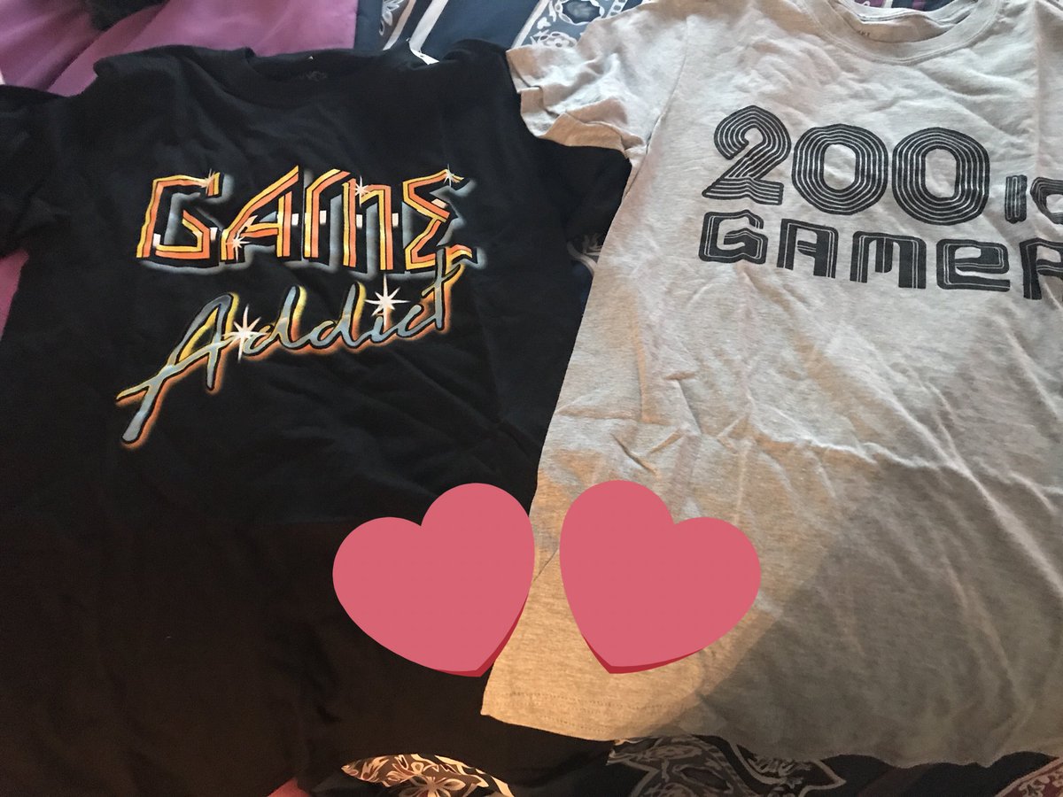 xoxPosey's tweet photo. Don’t be salty, but I think we made a calculated purchase!  😉😂🙈 (sorry, couldn’t resist)

These shirts are so comfy!! 

The design was inspired by @SypherPK and his lovely wife @manishie_  ; shirts can be found at Target 💜

I absolutely love mine 😍 https://t.co/nkJOQNvo03