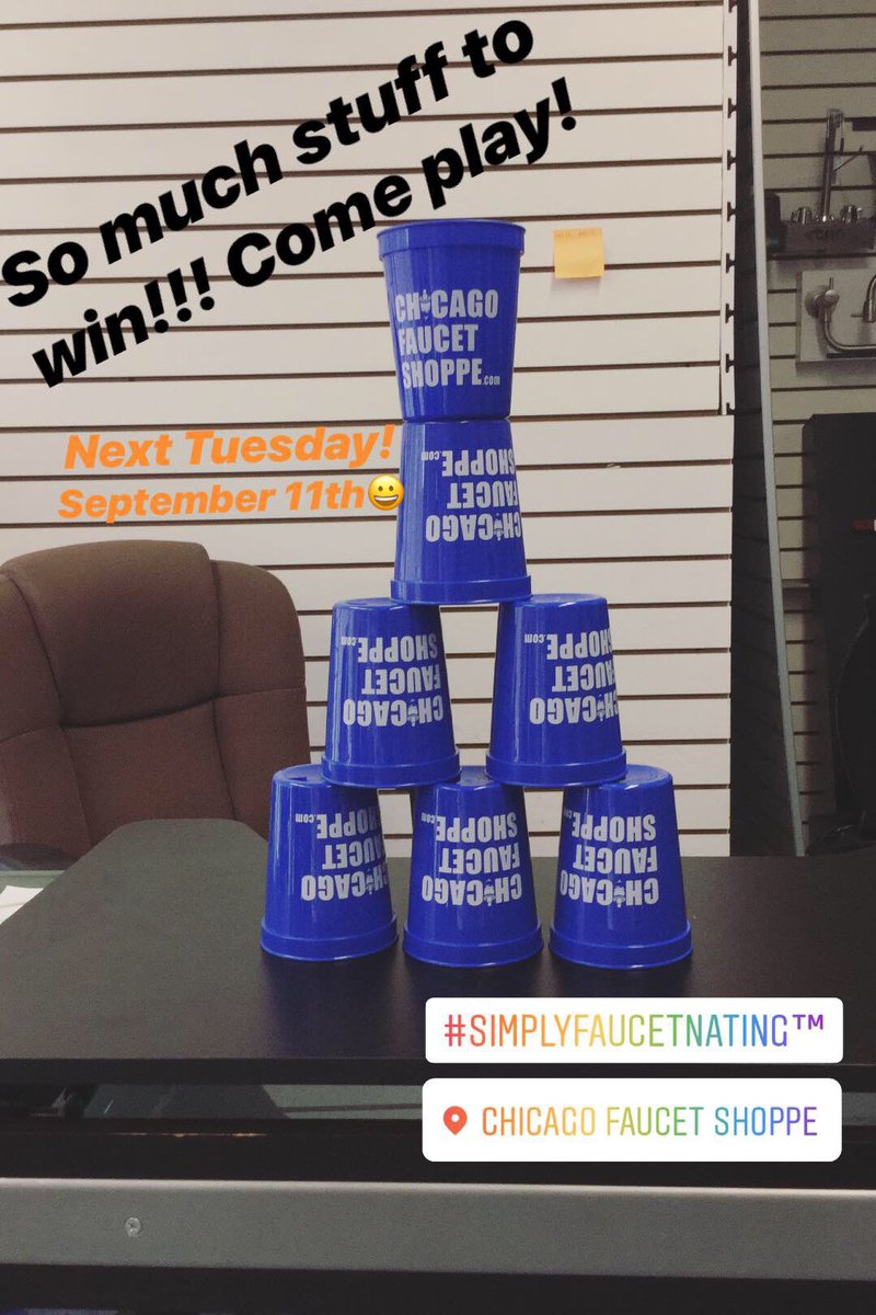 Chicagofaucetshoppe On Twitter Tune In Next Tuesday