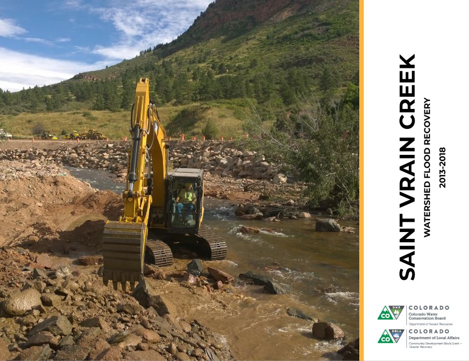ColoradoEWP's tweet photo. Every #watershed had unique priorities, problems, goals, and solutions. Here is a summary of the #coloradofloodrecovery along the #StVrainCreek #ColoradoEWP #COFloods #BoulderFloods 

https://t.co/NkkQe8Vqov

with @CWCB_DNR @COLocalAffairs @ColoradoDOT @BoulderCountyOS @NRCSnCO https://t.co/FsGlP0Pg4T