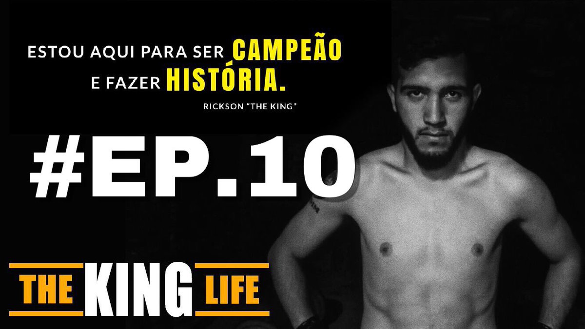thekinglife's tweet photo. 👑THE KING LIFE #EP.10 🎥
• • •
Link na BIO.
• • •
#THEKINGLIFE #EP10 #FIGHTER #LIFE #THEKING #MMA #MUAYTHAI #BOXE #JIUJITSU #VIDA #LUTADOR #VIDADELUTADOR #LIFE #YOUTUBE #VÍDEO #TREINO #TRAINING #EP #EPISÓDIO #SÉRIE
#CAMPEÃO https://t.co/2iz2tU36zq