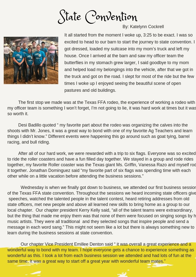 Sheldon FFA (@sheldonffa) on Twitter photo What have we been up too? Check out our newsletter... The Rising Sun!
<a href="/SheldonISD/">Sheldon ISD</a> <a href="/SheldonisdCTE/">C.E. King High School CTE</a> <a href="/KingHSPanthers/">CE King High School</a> What have we been up too? Check out our newsletter... The Rising Sun!
<a href="/SheldonISD/">Sheldon ISD</a> <a href="/SheldonisdCTE/">C.E. King High School CTE</a> <a href="/KingHSPanthers/">CE King High School</a>