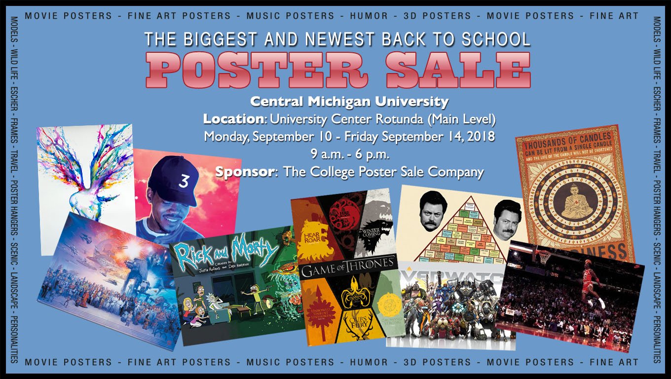 Cm Life On Twitter Starting Tomorrow The College Poster College Poster
