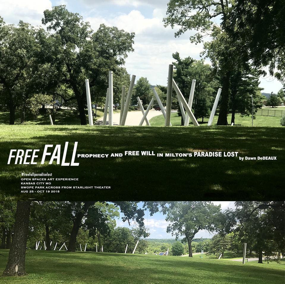 artrogergallery's tweet photo. Congratulations to gallery artist, Dawn DeDeaux (@ramblingdelta), for a beautiful installation for Open Spaces KC | A Kansas City Arts Experience! The 1/3-mile-long sculpture is on view in Swope Park until 10/28/18. More information on our website here: https://t.co/25QjOZk5km. https://t.co/ov0JHSIW5E