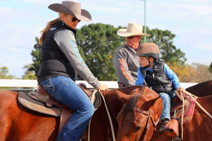 LaraWebster17's tweet photo. Make sure you tune in to @abclandline this weekend for my debut with the Comiskey Clan and their contribution to #campdrafting!
https://t.co/qCKK80jkwP https://t.co/9YT9IFllIU