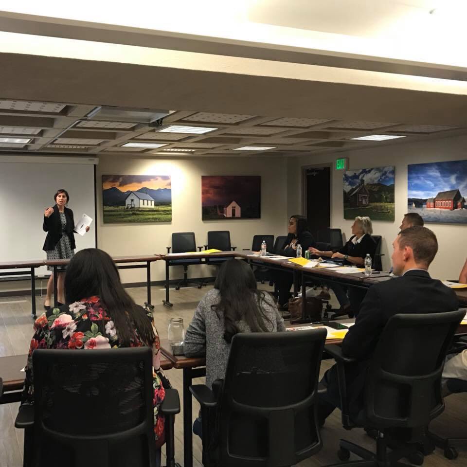 coloractionfund's tweet photo. βWe donβt live single issue lives.β - Policy Director Karla Gonzales Garcia providing a #ReproJustice 101 at our 2018 Candidate Briefing, highlighting intersectionality. #WeWantMore #COLORAF https://t.co/11Kn1jV7A1