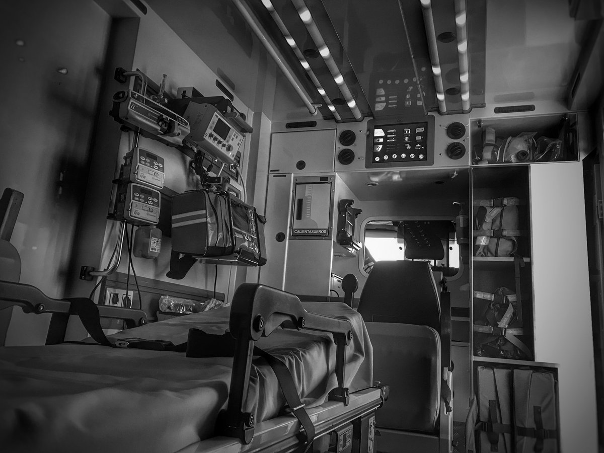 Estando en el 100% de los recursos prehospitalarios.
Asumiendo el +/- 80% de los avisos urgentes con el #SVB 
.
.
.

El día que los #TES nos unamos y demos un "golpe en la mesa" se iba a acabar mucha tontería..

Buenas noches "emergencieros"

#TESVISIBLE