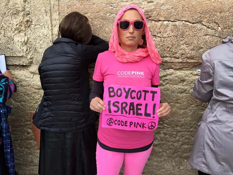 BTW- the woman who accompanied Sarsour to protest the Kavanaugh, is a member of Code Pink. The same org that refuses to intervene in Syria after the CW attacks, has worked with Hamas in Gaza, and has regularly advocated for BDS amongst other unsavory protests.