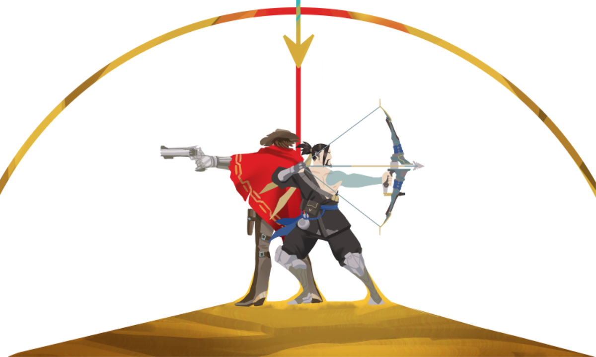 Oracle_Kun's tweet photo. At High Noon, the Dragon Marks its Prey. #Overwatch https://t.co/BIPqGL8i8Z