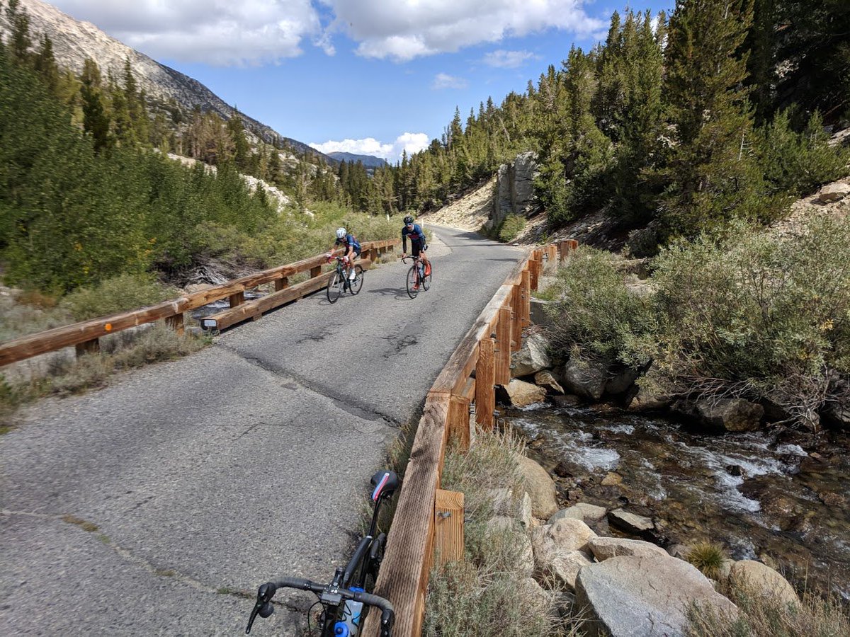 CTS_SantaYnez's tweet photo. #mammothcamp Day 2!  Yesterday up Rock Creek, highest paved rod in California! Perfect pavement, stunning views and over 10,000 above sea level at the top! @MammothMountain https://t.co/FbjMeP2erD