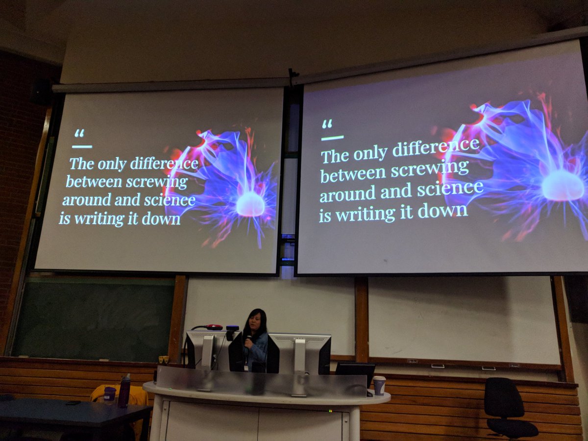 robertoallende's tweet image. "The only difference between screening around and science..." @zarahjutz #MobileRefresh