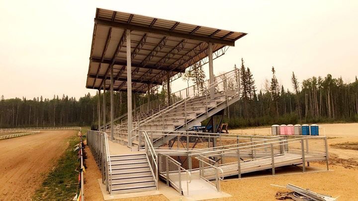 So_Bleacher's tweet photo. Did you know Wabasca, AB is only 2K miles from Graham, America? #BleacherBuilders https://t.co/TG3TkuA73x