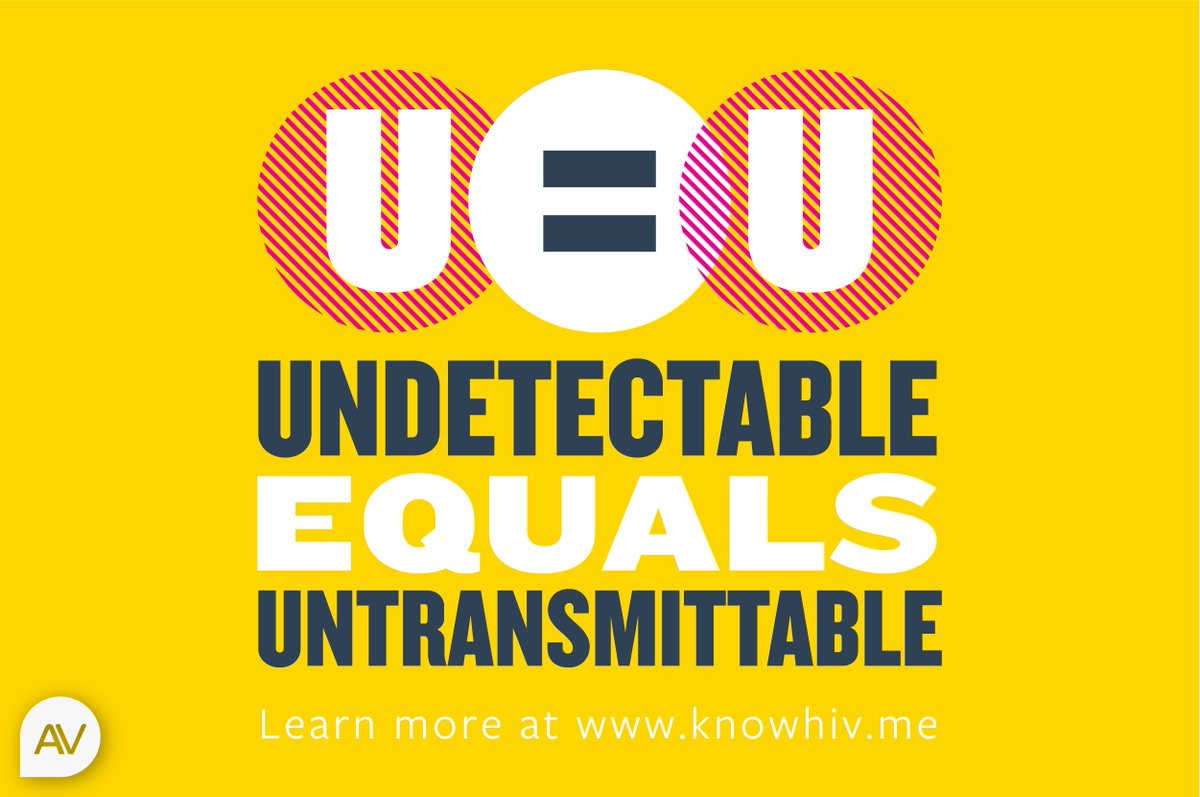AvitaPharmacy's tweet photo. U=U is an important message to reiterate. It is not only a message of hope for those living with HIV, but it works to break down the stigma that still haunts them.
#fightbackfighthiv #2018USCA #KNOWHIV https://t.co/i3ztvNpATB