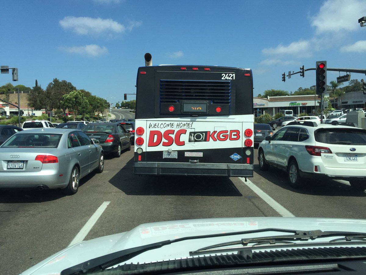 @ejmaguire @TheDSCshow @KGBSanDiego Had to go all the way to North ...