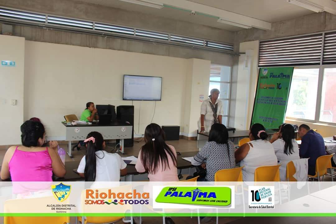 ipsipalaimapic's tweet photo. La IPSI Palaima sigue desarrollando todas las acciones  de Salud Pública dirigida a la población del Distrito de Riohacha.
Es por esto que en el auditorio del Vive Digital de la Institución Liceo Almirante Padilla se realizó el taller de capacitación sobre la estrategia IAMI. https://t.co/D5IeVPrIJd