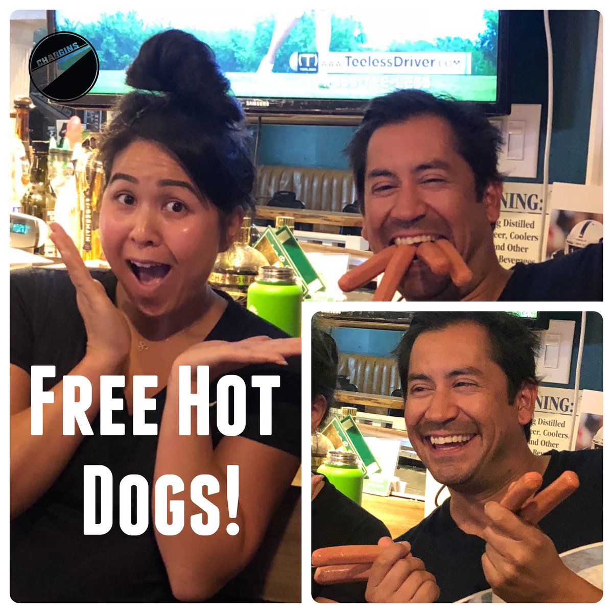 CharginsBar's tweet image. Free Hot Dogs Tonight During the Game!

FALCONS VS EAGLES TONIGHT

KICKOFF 5:20PM

#NewChargs #Chargins #FreeHotDogs