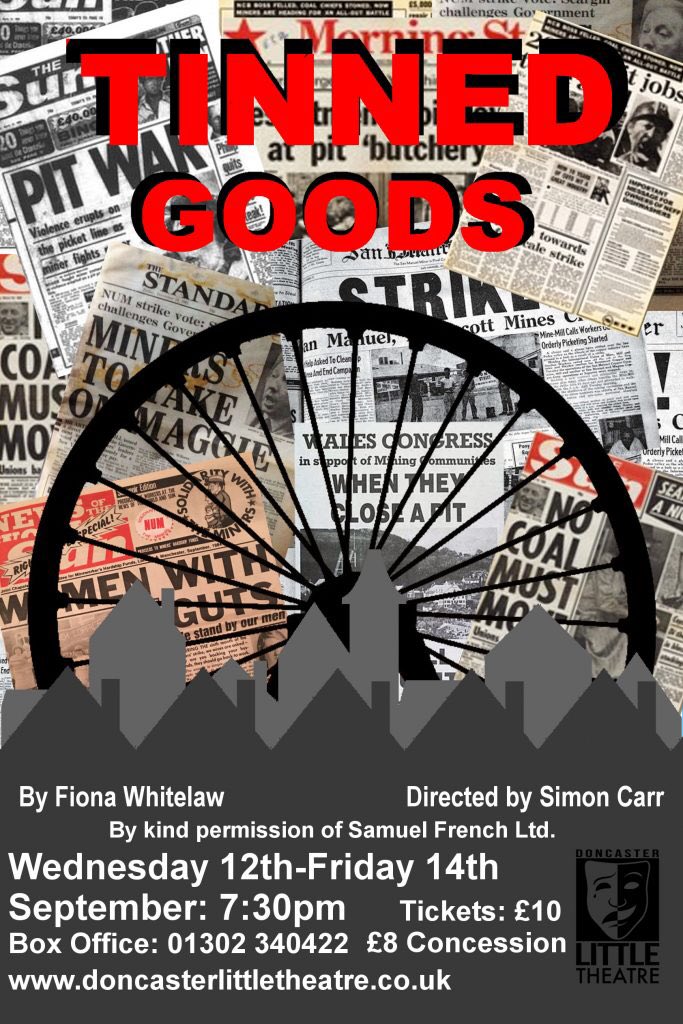 little_theatre's tweet photo. Rehearsals for Tinned Goods. Tickets on sale now. Opening night 12th September #CoalNotDole #SaveOurPits #Doncasterisgreat https://t.co/rSHQAnE67l https://t.co/mWedVz14Xr