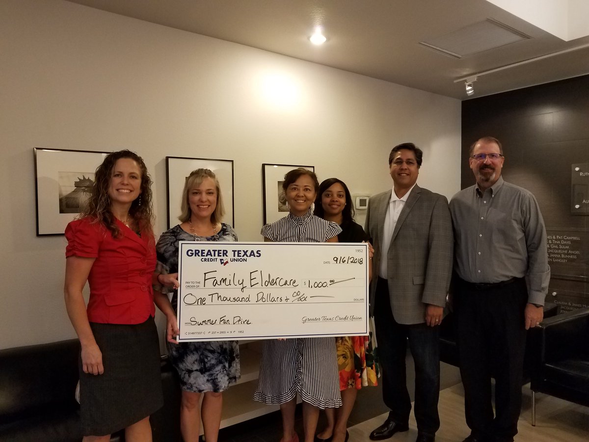 familyeldercare's tweet photo. #ThankYou @GTFCU for your generous donation to our #SummerFanDrive! Helping to keep all Texans cool 🤠#Fans4Paws #FansAND #7000fans https://t.co/FJSKYMDRZt
