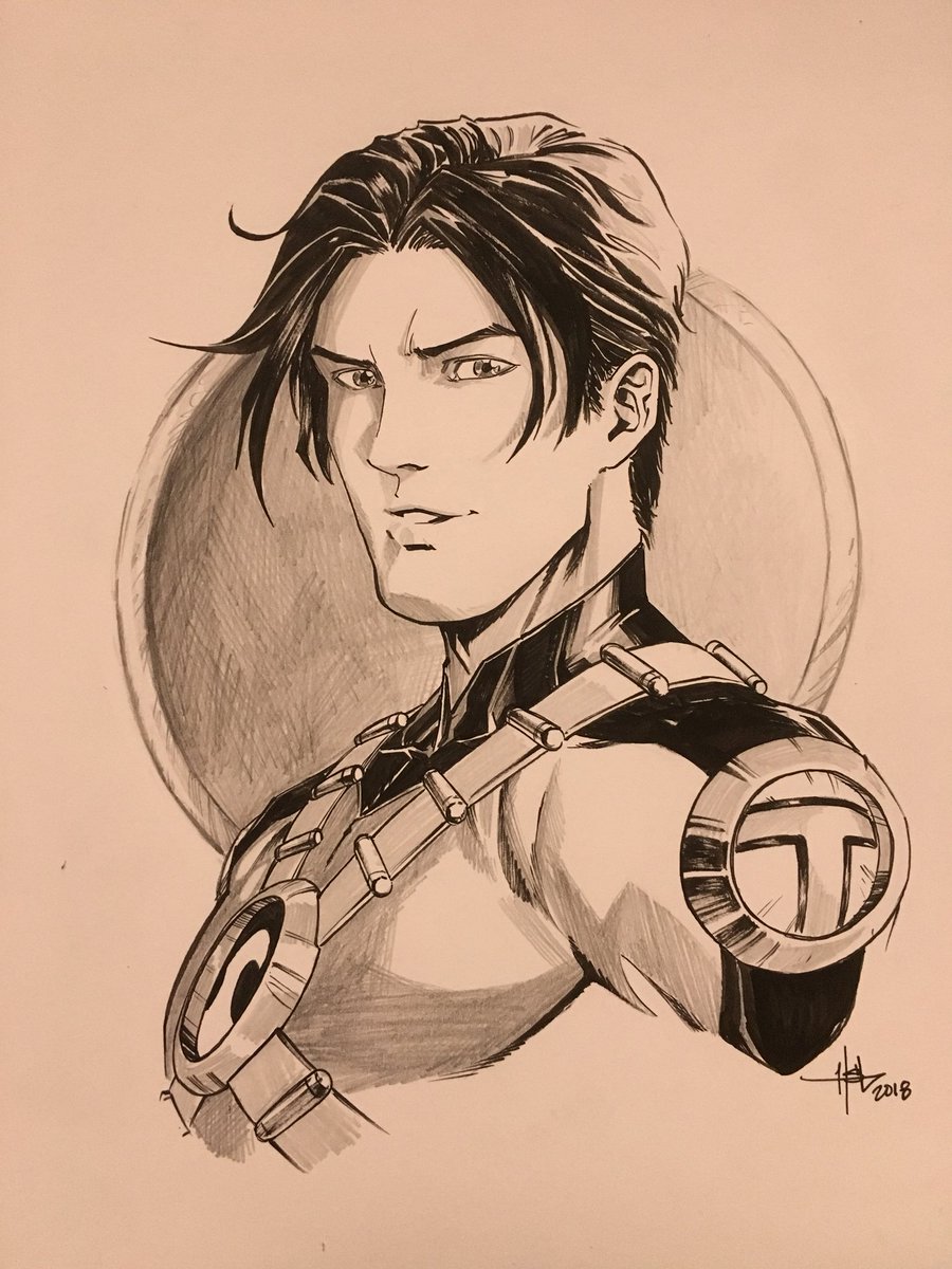 red robin sketch by johnderekmurphy on DeviantArt