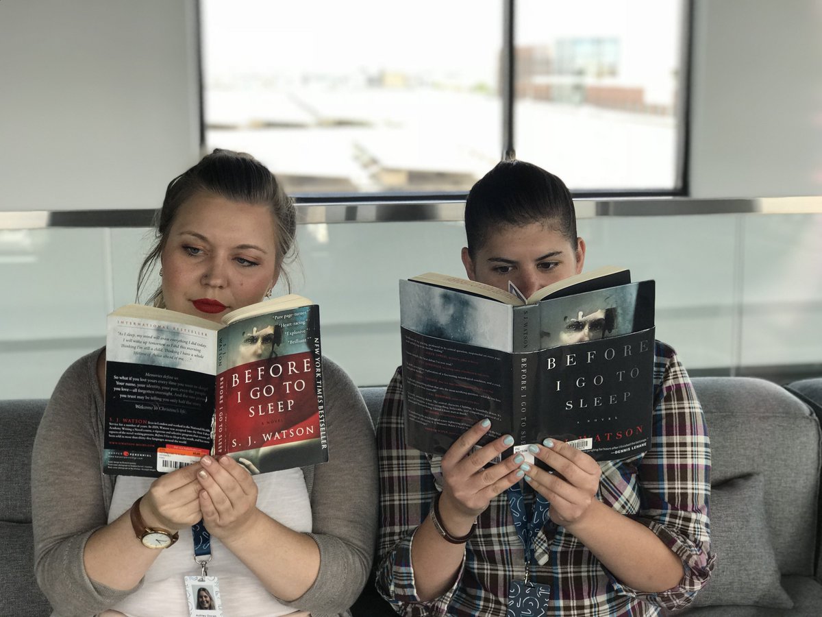 Xero's tweet photo. 📖 This #ReadABookDay, Xero’s #BookClub is obsessed with Before I Go to Sleep by @sj_Watson.

Got any novel recommendations for our resident bibliophiles? 🤓

📷 = @ashleydoran1989 &amp; @beatricethiz https://t.co/UlbmndBCKf