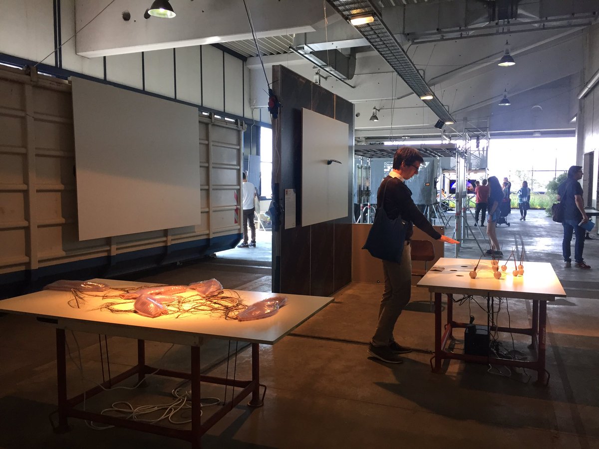 Life Instinct <a href="/ArsElectronica/">Ars Electronica</a> is up and running come and see it in all it's glory. <a href="/LCF_DALab/">LCF_DALab</a> <a href="/LCFLondon/">London College of Fashion</a> <a href="/barthess/">ali naci</a> #uncanny #abjection