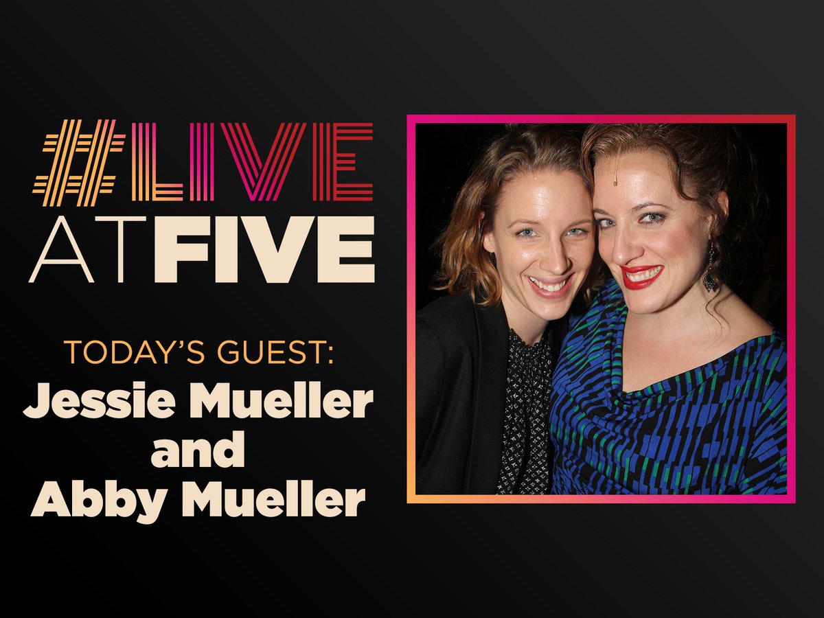 broadwaycom's tweet photo. Watch our full #LiveatFive interview with @CarouselBway's Jessie Mueller and @BeautifulOnBway's @abcmuell! https://t.co/2TZNTmX98J https://t.co/Yyyn8cja4Q