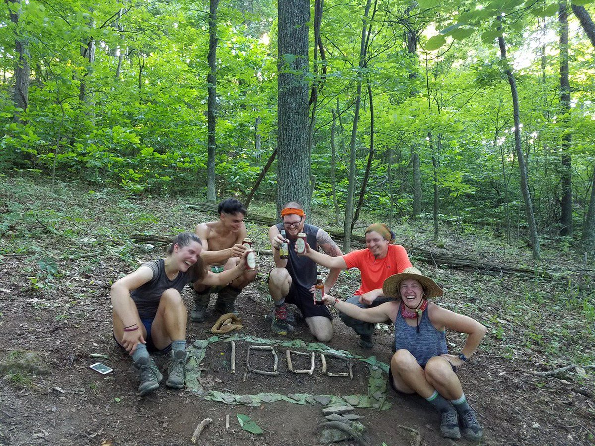 _CloudLine's tweet photo. CloudLine ambassador @beaiken10 hiked the #AppalachianTrail wearing our socks! Check out her blog: https://t.co/zY33i7Ve1U https://t.co/RWyfYpQYEb