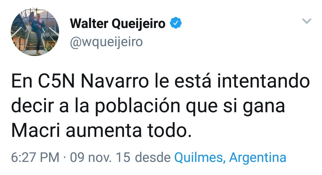 elo_camp's tweet photo. Los periodistas son como los mecánicos, cuesta encontrar uno que no te mienta #BuenJueves

En 2015 Bonelli decía q Cristina le dejaba una bomba a Macri, 2018 dice q el gobierno es el responsable
En 2015 @robdnavarro... https://t.co/4vRMrDO1Ta