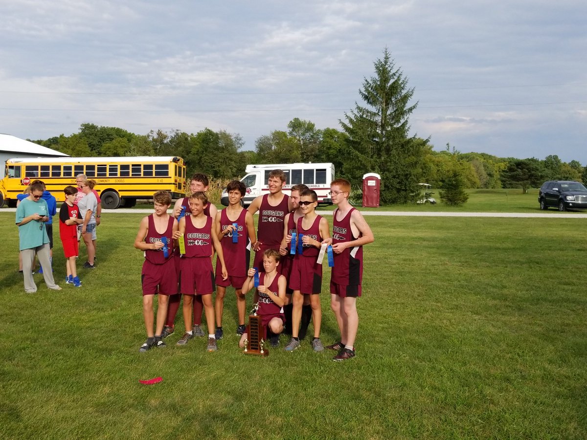 Congratulations to South Decatur Boy's XC team for winning the Civil War Race. Defeating my Chargers 29-27
