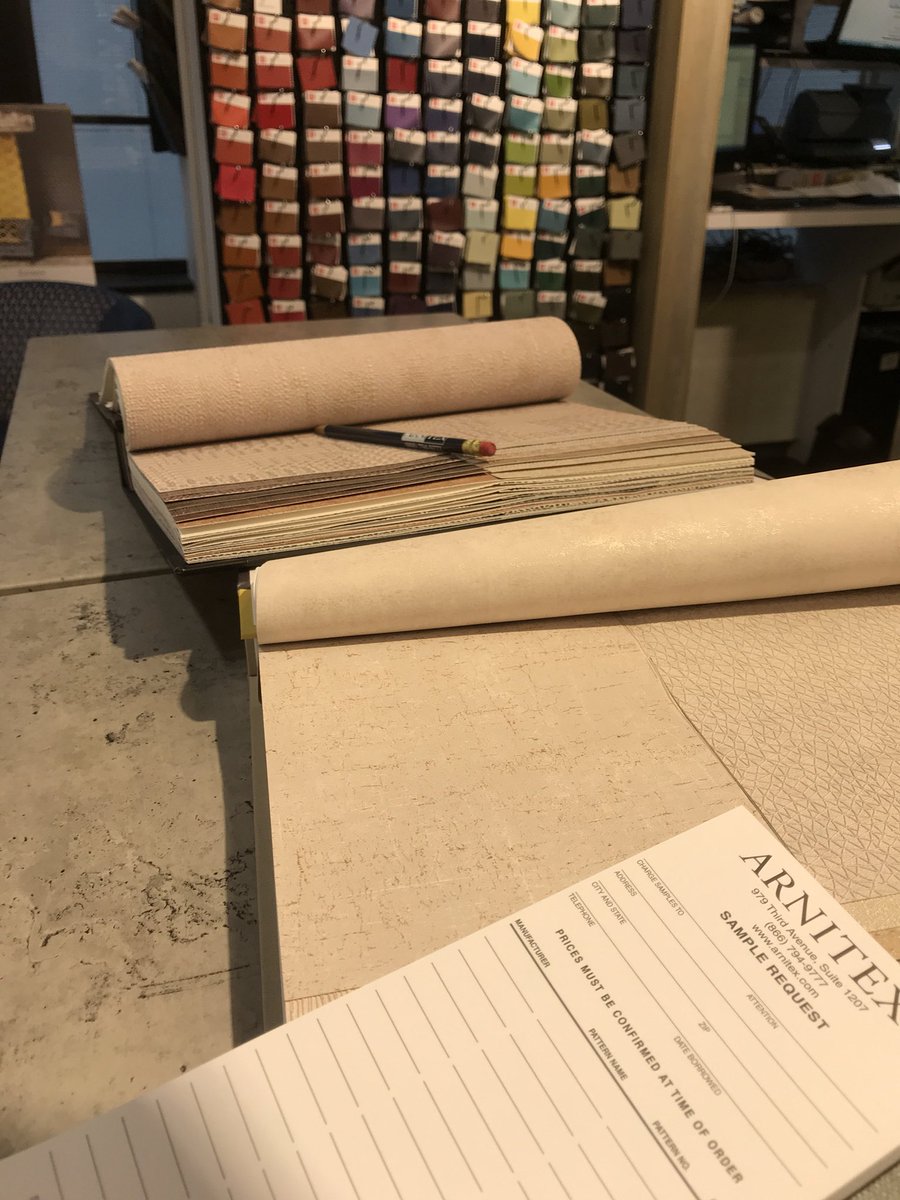 New Wallcoverings collections : vinyl and non woven for style and function. Now in small format books easier for clients and representatives to handle and flip through.
#casadeco #wallpaper