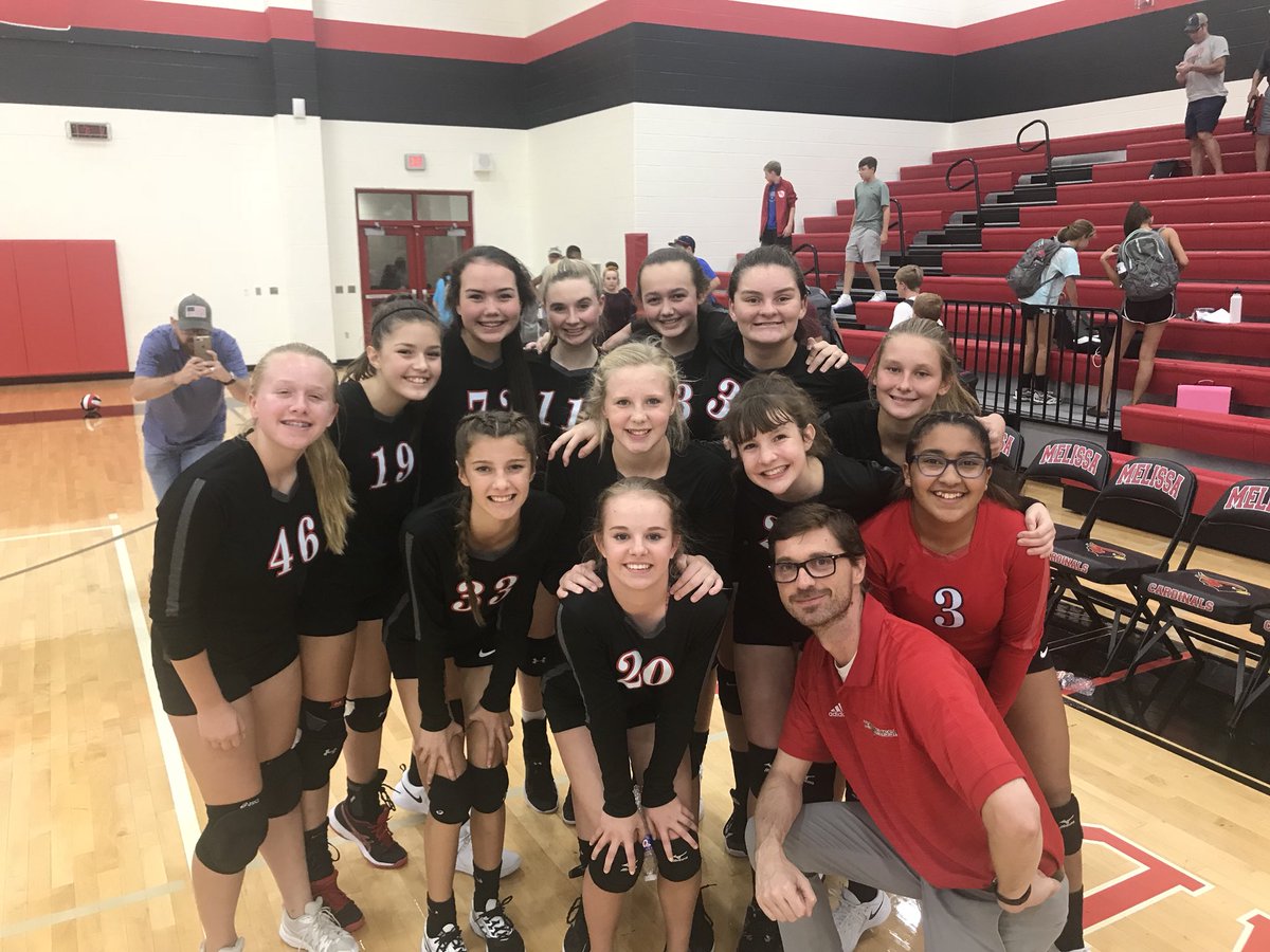 ECMSCardinals's tweet photo. Home sweep by all 4 volleyball teams tonight!! Great job ladies!! Red Red!!! #MMSInspires https://t.co/RMAz7WOEr5